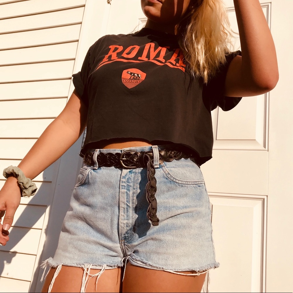 Cropped t-shirt